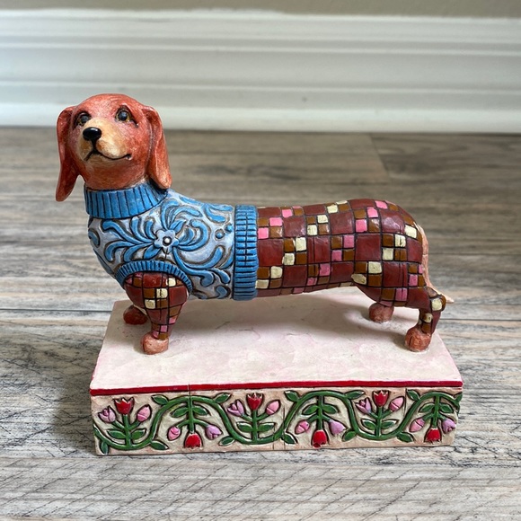 Jim Shore | Accents | Jim Shore Longfellow Dachshund Figurine